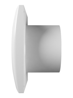 Вентилятор AURA 4С белый d100 на подшипниках (90м3/ч,25dB)+обратный клапан