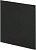 PTGB100M ПЕРЕДНЯЯ ПАНЕЛЬ TRAX 100 для корпуса вентилятора AWENTA d100 чёрное прямое матовое стекло
