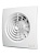 Вентилятор AURA 4С белый d100 на подшипниках (90м3/ч,25dB)+обратный клапан