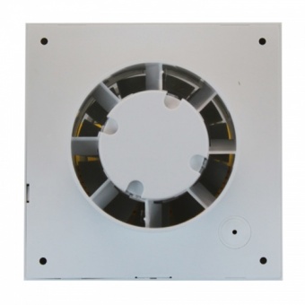 Вентилятор Silent-100 CZ GREY DESIGN-4C (S&P) d100 (85м3/ч,26,5dB)+обратный клапан