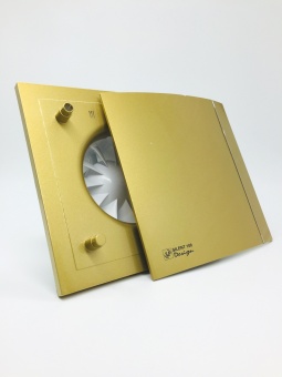 Вентилятор Silent-200 CZ GOLD DESIGN-4C (S&P) d120 (175м3/ч,35dB)+обратный клапан