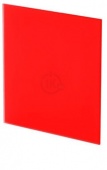 PTGR125M ПЕРЕДНЯЯ ПАНЕЛЬ TRAX 125 для корпуса вентилятора AWENTA d125 красное матовое прямое стекло