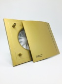 Вентилятор Silent-100 CZ GOLD DESIGN-4C (S&P) d100 (85м3/ч,26,5dB)+обратный клапан