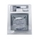 Вентилятор MM-P 01 серебро пластик (90м3/ч,27dB)  обратный клапан 0726