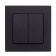 EL-BI Zena чёрный глянцевый 2клавишный выключатель механизм 609-013000-202