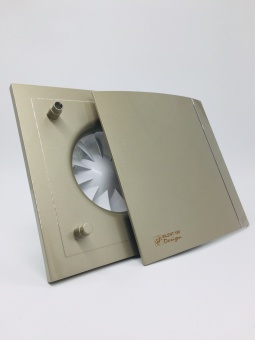 Вентилятор Silent-200 CZ CHAMPAGNE DESIGN-4C (S&P) d120 (175м3/ч,35dB)+обратный клапан